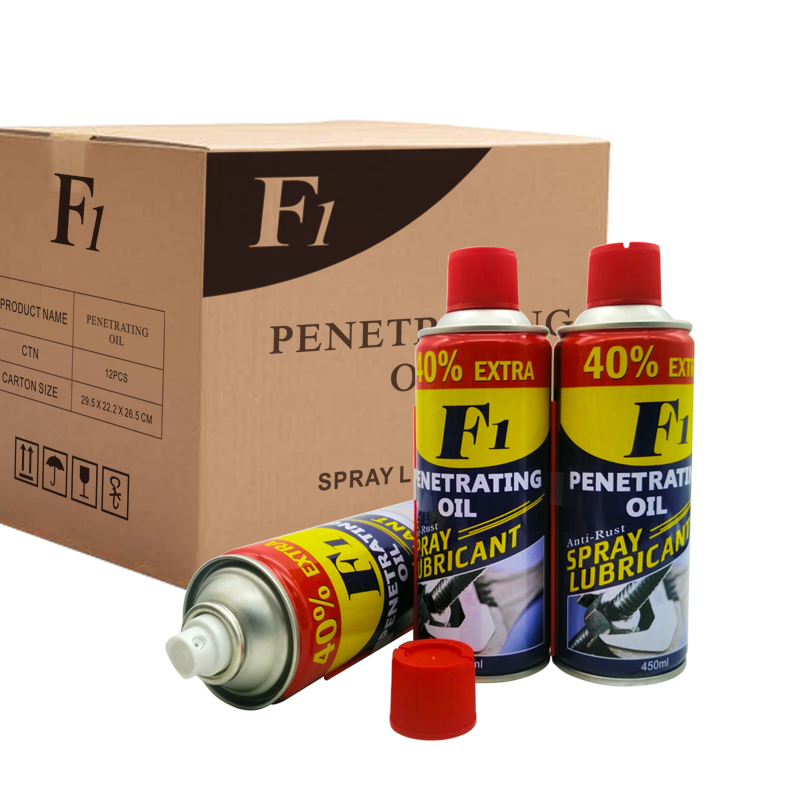 Olio penetrante lubrificante spray