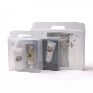 Vassoio per imballaggi in plastica cosmetica formata a vuoto