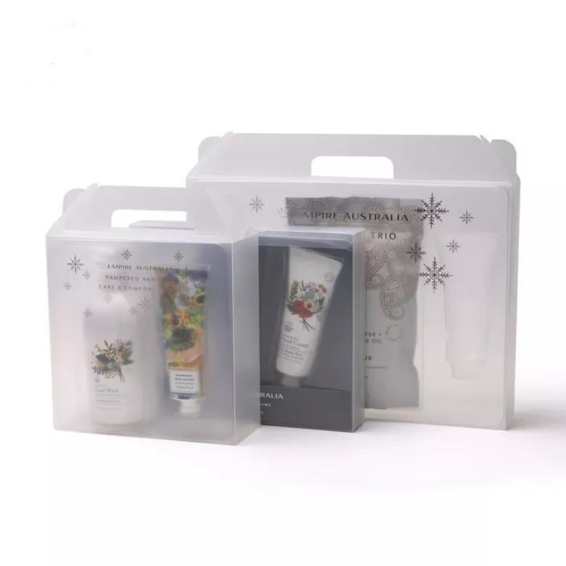 Vassoio per imballaggi in plastica cosmetica formata a vuoto
