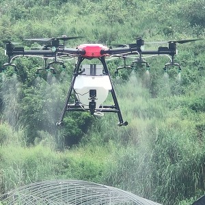 6 assi 60L Fertilizzante drone Agricoltura Spraying Drone Agriculture