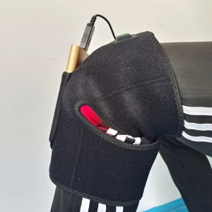 2pcs cinghia di terapia a base di luce rossa a infrarossi, 660nm/850nm lunghezza d\'onda, cuscinetto di terapia con luce rossa portatile per spalla, schiena, ginocchia di piedi ecc.