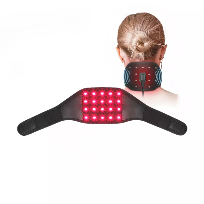 Attrezzatura portatile di bellezza e cura personale Led Light Riduce il dolore corporeo Indossabile Red Light Therapy Wrap cintura per il collo