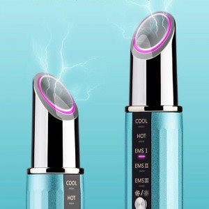 RF Beauty Eye Massager Stick EMS Bellezza Strumento per gli occhi Radio Frequenza Hot&Cool Compress Strumento per ridurre le linee sottili, anti-porte