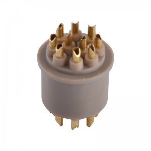 Connettore terminale Peek Iniezione di stampaggio Iniezione di fabbrica Connettore elettronico Peek Precision Isolato