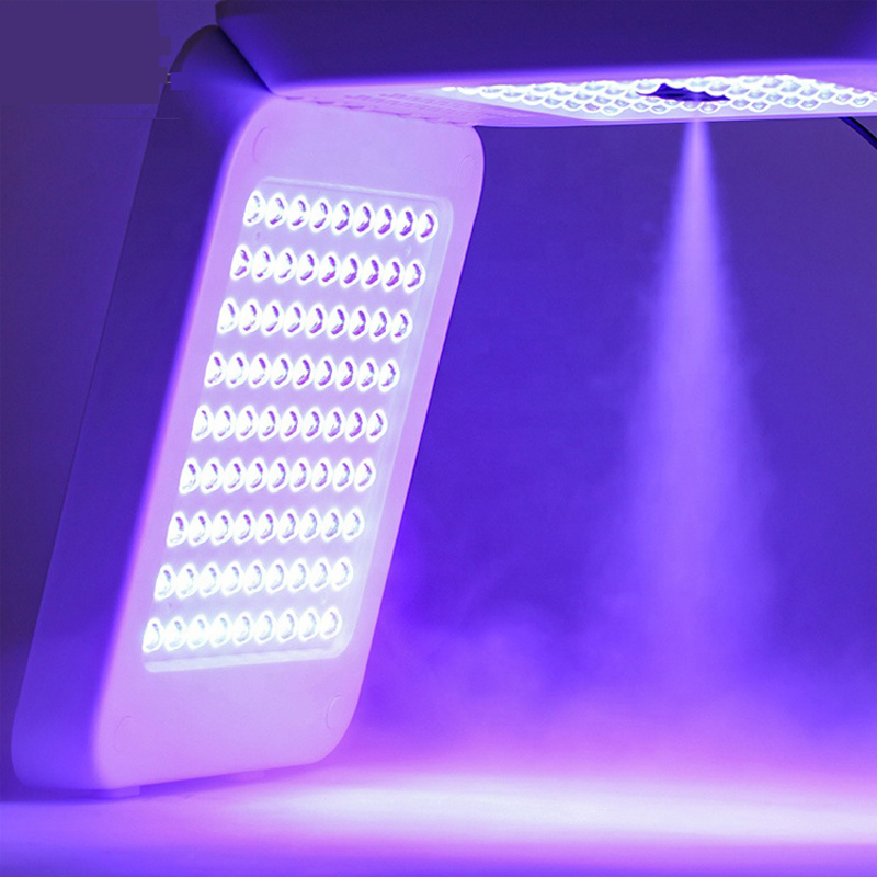 2022 Nuova terapia a LED Lampada per terapia del fotone facciale/Pdt LED spray Omega Light Machine per integratore di acquanano, ringiovanimento della pelle, acne Rimuovi