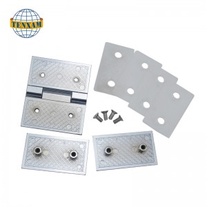 Cerniera curva verso l\'interno