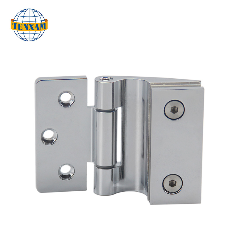 Cerniera curva a lato singolo