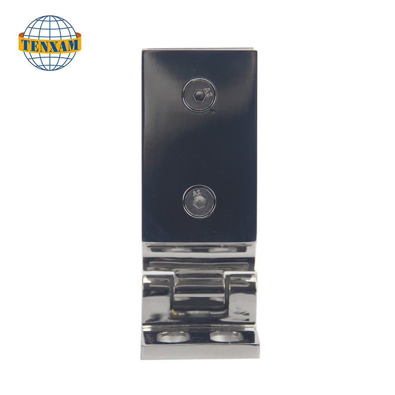 Morsetto di vetro a 90 gradi a bordo singolo