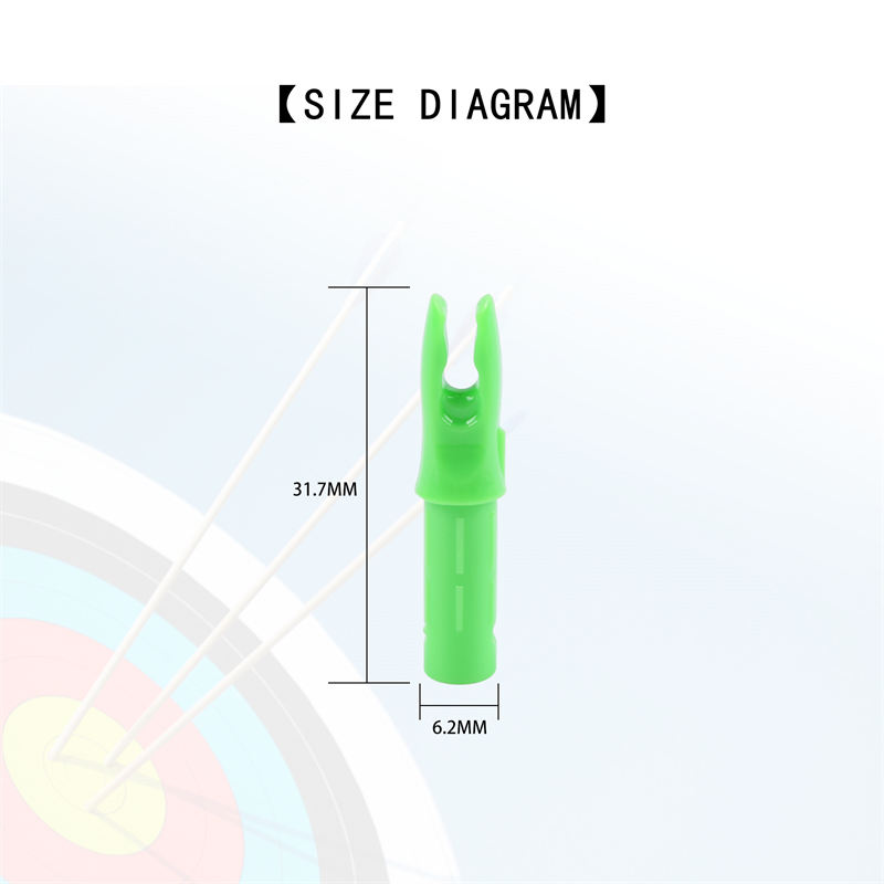 Nock di freccia di tiro con l'arco di tirowarrow per freccia freccia freccia freccia di carbonio accessori da tiro con l'arco.