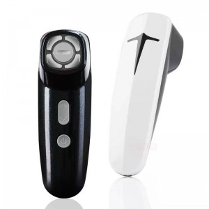 Macchina a radiofrequenza RF, rassodamento del viso e del collo, sfidando il gonfiore, promuovi l\'assobzione, riduci le linee sottili, tonificarsi del viso, calore e freddo, vibrazione, bacchetta per scultura facciale alta frequenza