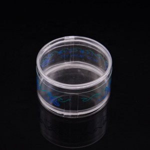 Scatole di stoccaggio di tubi di imballaggio in plastica personalizzati per pin