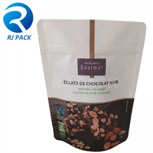 Stampa digitale all\'ingrosso Kraft Paper Doypack con cerniera