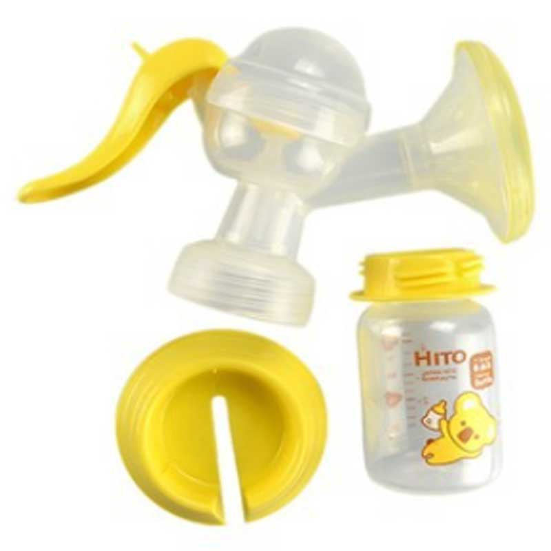 Manuale di silicone portatile Extractor per latte per bambini BPA Pompa di alimentazione manuale del seno per motivi di stampa gratuita