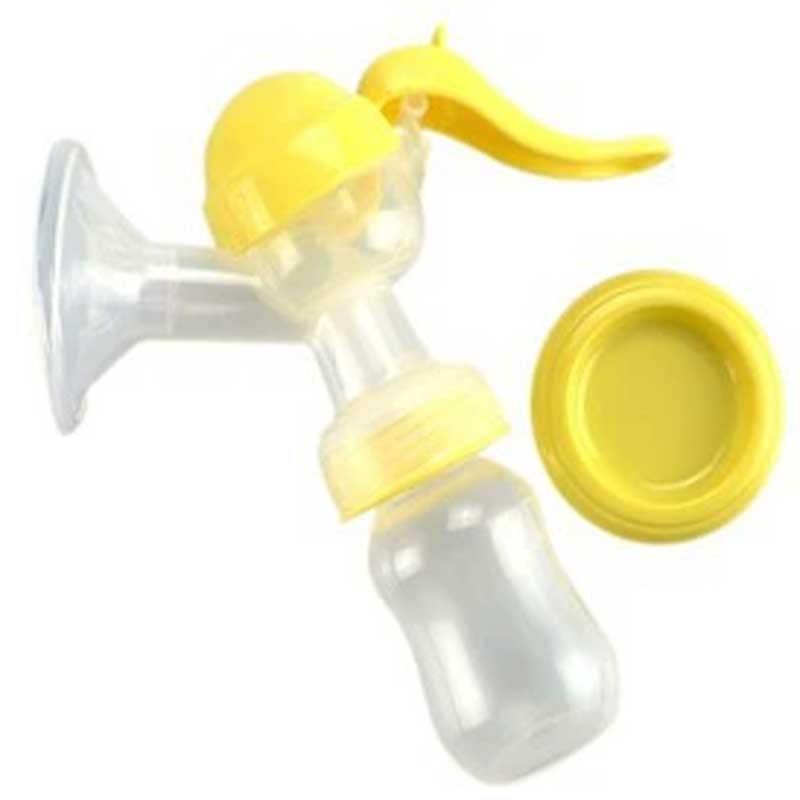 Manuale di silicone portatile Extractor per latte per bambini BPA Pompa di alimentazione manuale del seno per motivi di stampa gratuita