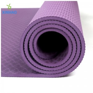 Spessore per tappetini yoga all\'ingrosso (4/6/8mm) MAT di fitness Mat di fitness tappetino per l\'ambientenon slip tappetino da yoga ad alta densità, adatto a yoga domestico, esercizio fisico, pilates.