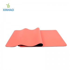 PU Rubber Yoga Mat Wholesale, Support Logo e pattern personalizzati, spessore 4mm/5mm in gommanaturale di protezione ambientale MAPT Fitness può essere inodorenon slip.