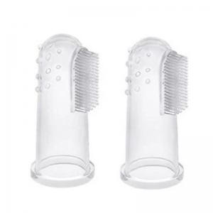 Spazzuccio da denti da denti perneonati in silicone setola morbida.