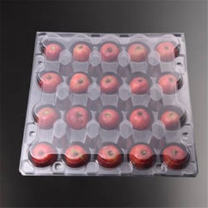 Scatola di imballaggio a conchiglia di plastica trasparente