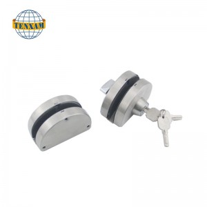 Scorrifica a strozzo a doppia oscillazione in vetro a vetro commerciale con chiusura in acciaio inossidabile Blocco in vetro principale