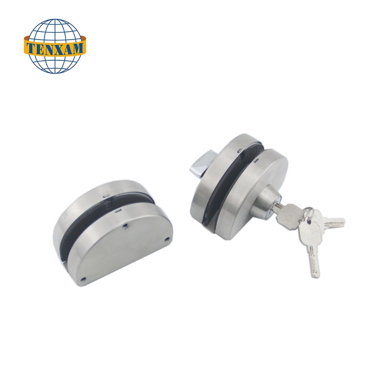 Scorrifica a strozzo a doppia oscillazione in vetro a vetro commerciale con chiusura in acciaio inossidabile Blocco in vetro principale