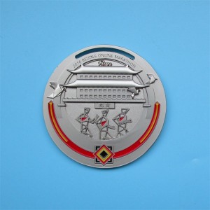Logo personalizzato Design antico 3D Metal Medaglia colorato Maratona Finiture medaglia 2016 2016
