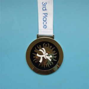 Medaglie in metallo in lega di zinco e trofei souvenir regalo medaglie d\'oro Sport connastro