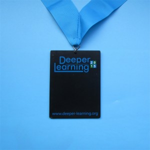 Design dei cartoni animati 3D Effetto stereoscopico medaglia Metal Metal Metal