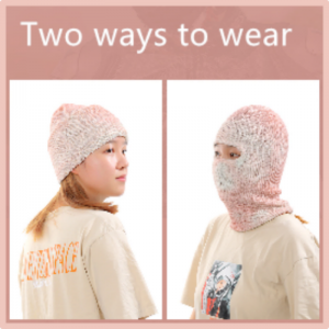 Cappello a maglia termocromica