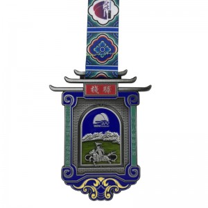 Design unico logo personalizzato 4d sport medaglione metallo medaglie commemorative