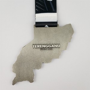 Medica personalizzata personalizzata Great Honor Awards Metal 3D Gold Sports Race