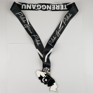 Medica personalizzata personalizzata Great Honor Awards Metal 3D Gold Sports Race