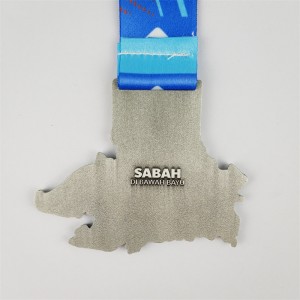 Medaglie commemorative mappa del casting in lega di zinco per i premi per eventi aziendali della città