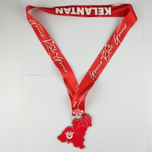 Casting City Map Casting Casting Custom Zinc Letre Die Casting Award Metal Universal Sport Medals