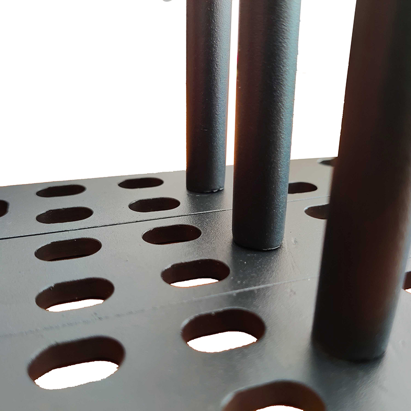 Staffa galleggiante in acciaio a spruzzo in polverenera di alta qualità con bordo di supporto rimovibile