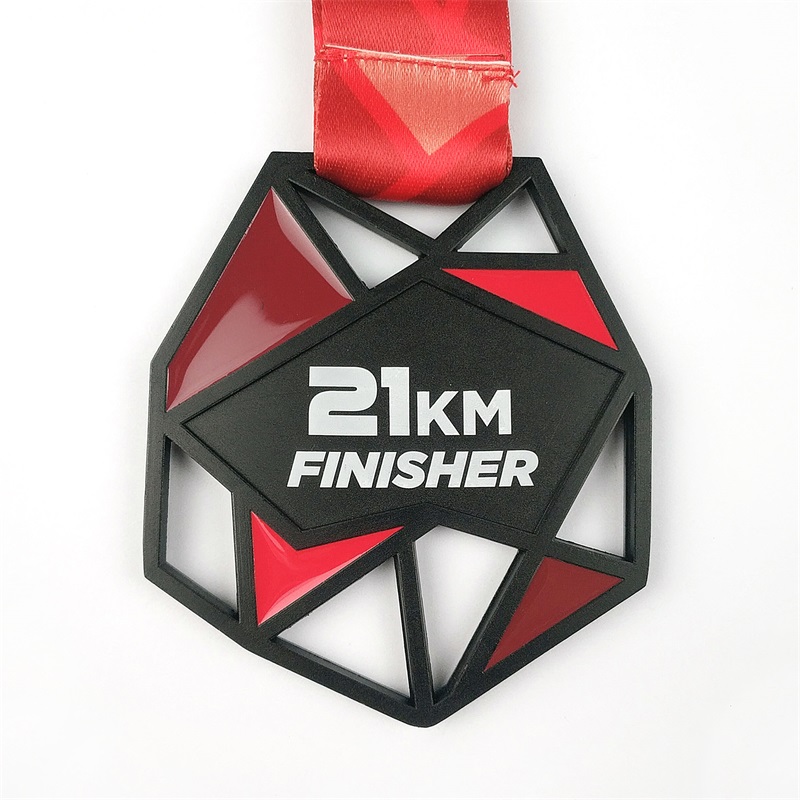 Medaglia di campione di campionato 3d Gold Metal Award Marathon Running Sport Medal