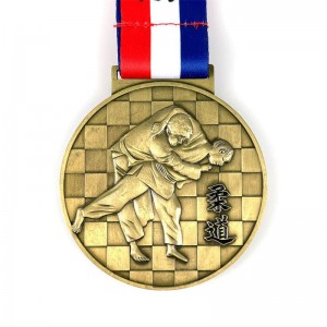 Medaglie di metallo fuso Kungfu Medaglia d\'oro Medalla de Kung Fu