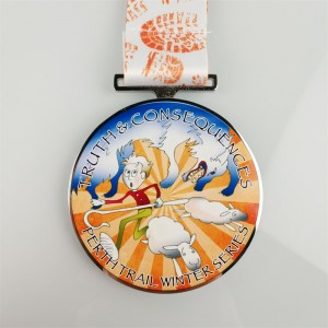 MEDAGLIO CAST CAST COLORE 3D MEDAGLIO DI SENAMEL AVISIONE DEL LOGO MEDOLA DELLA MEDAGLIO DELL\'AMPIERA