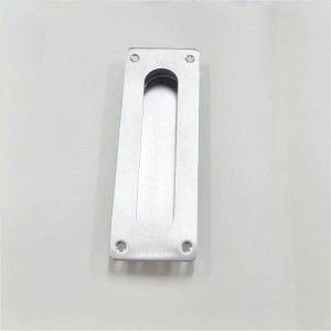 Pulsping da 7,09 pollici di scarico di cravatta per la porta dell\'armadio della porta, maniglia della porta scorrevole, porta rettangolare in acciaio inossidabile spazzolato hardware