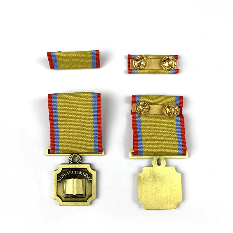 Medaglia onore personalizzata onore della medaglia di metallo militare con perno