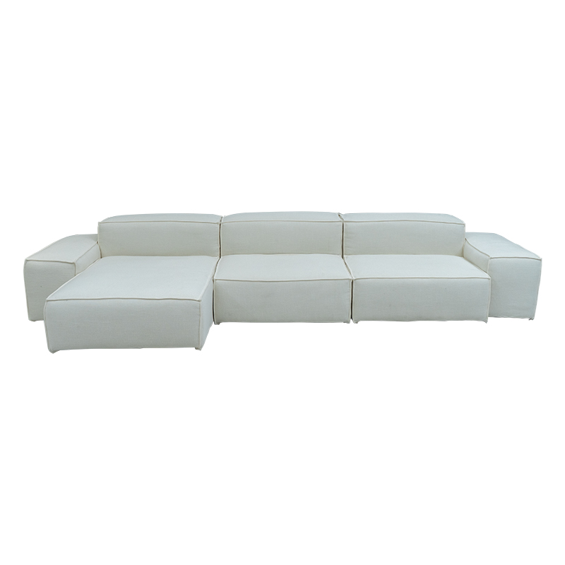 Divano sezionale rs957 (bianco)