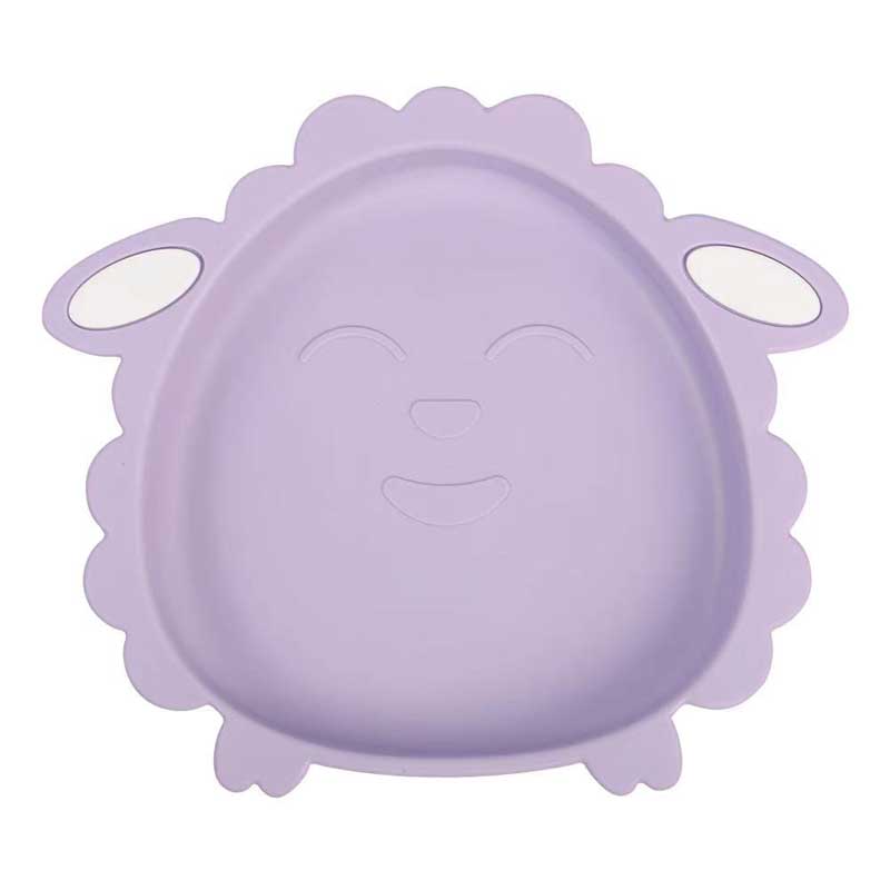 Bambini da tavolo da tavolo da cucina silicone silicone morbido ciotola per alimentazione per bambininon bpa a cena silicone piatti per le piastre per bambini piccoli