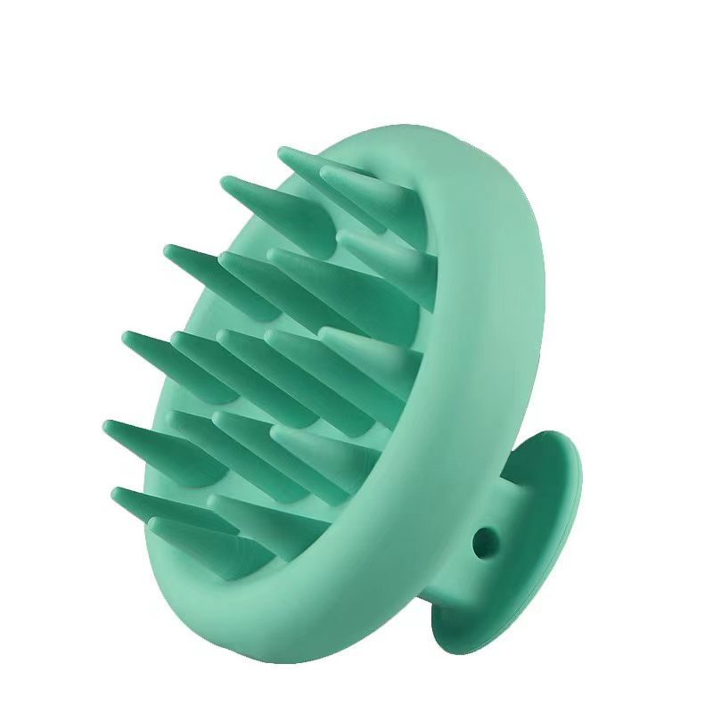 Spazzola di shampoo in silicone Pespa per la pulizia Massage pettine Spazzola di shampoo massaggio al cuoio capelluto silicone per capelli