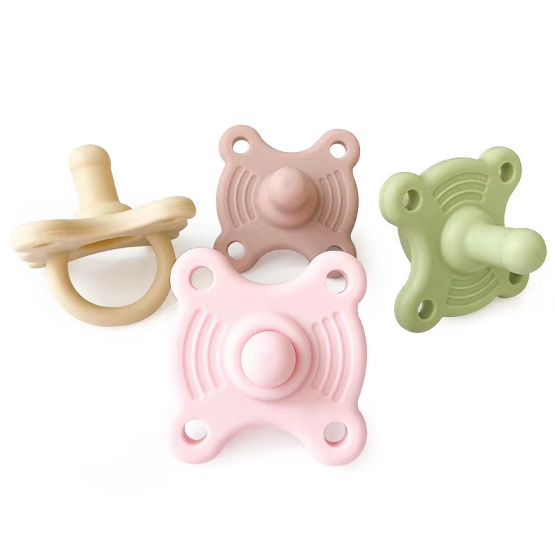 Neonati pieghevolineonatineonati silicone morbido ciucone bpa gratuito