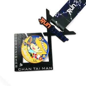 GAG Wholesale personalizzato Design in lega di metallo in metallo che gestisce la medaglia d\'onore sportiva