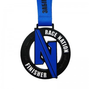 Medaglie personalizzate medaglie veloci medaglie in lega di zinco in metallo personalizzato