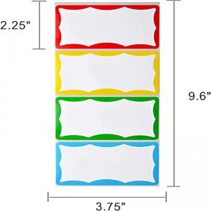 Adesivi scritti a mano adesivi fai -da -te