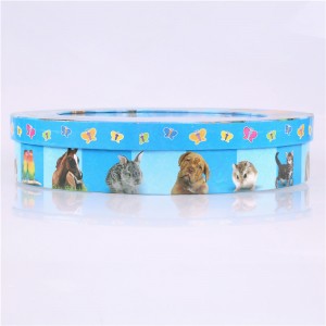 scatola del cilindro scatola di cilindro di lusso personalizzato Kraft Box cilindro