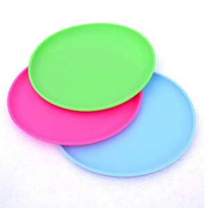Disco Disco Disco Silicone Flyer Flyer Toy Soft Dog Flouting Saucer Indestruttible Reage Faster Training Toys Interactive Pur Toys Sport Sport per cagnolini mediocri
