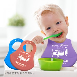 Bavaglini in silicone per bambini, bavaglini per bambini in silicone per ragazzi e ragazze, bavaglini impermeabili regolabili, bavaglini alimentari in silicone