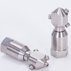 Ugello di lavaggio del serbatoio rotativo Ogello di lavaggio del serbatoio in acciaio inossidabile a 360 gradi